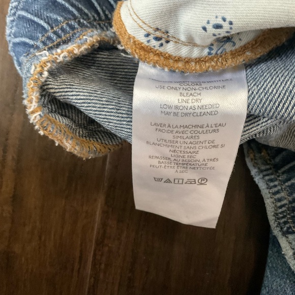 Anthropologie Pilcro And The Letterpress Getaway Pull On Jeans XLP Drawstring - Picture 4 of 7